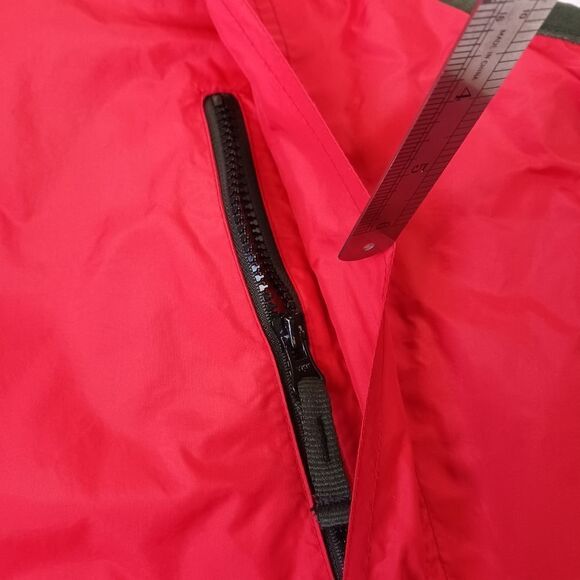 Vintage GAP Vest Y2K Streetwear Althetic Thermal Lined Zip Pocket Neon Men's XXL - Picture 6 of 15